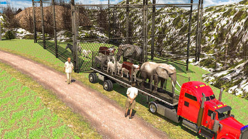 Farm Animal Transporter Truck Simulator 2017 screenshot 7
