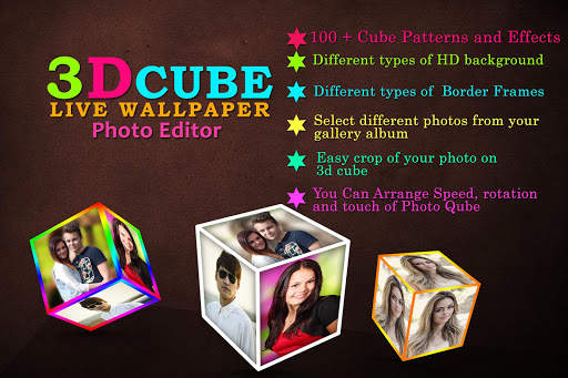 3D Cube Live Wallpaper Editor screenshot 13