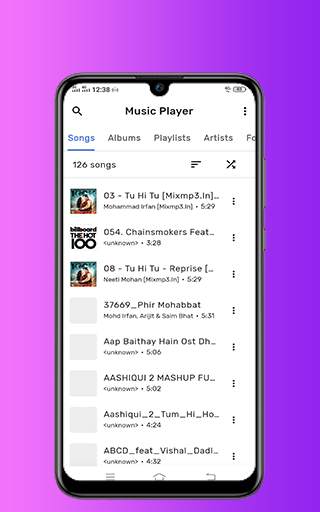 Music Player 2021 स्क्रीनशॉट 1
