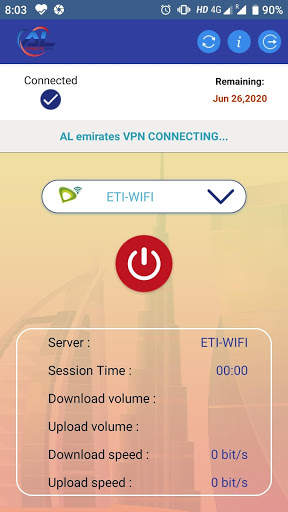 AL Emirates vpn screenshot 2