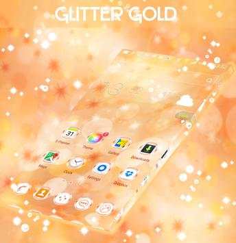 Glitter Gold Launcher screenshot 2