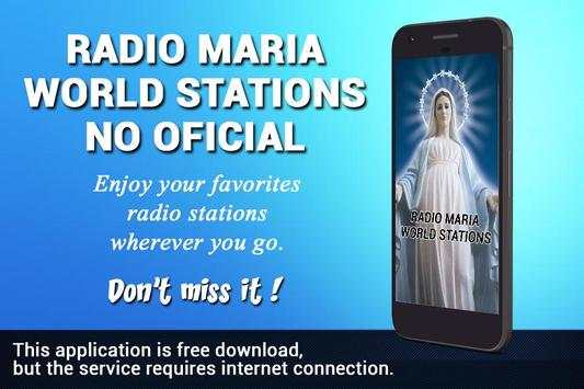 Radio Maria World Stations Not Official 1 تصوير الشاشة