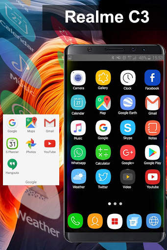 launcher Theme For Realme C3 screenshot 7