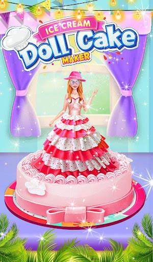 Chocolate Ice Cream Doll Cake screenshot 6