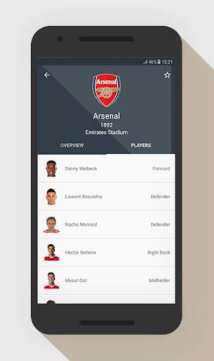 Footballpedia - Football Schedule, Score & Stats screenshot 6