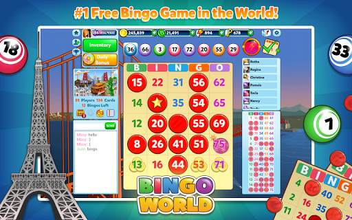 Bingo World - FREE Game screenshot 12
