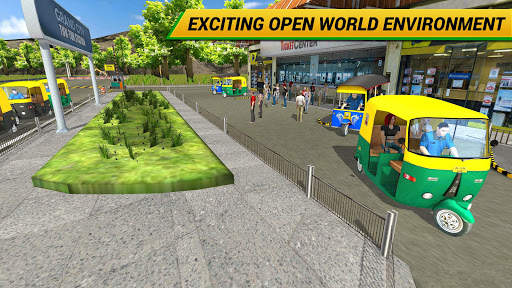 Offroad Tuk Tuk Driving Simulator Free screenshot 1