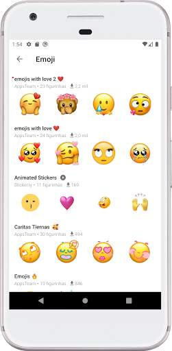 Emojis Stickers para WASticker screenshot 10