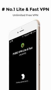 VPN For PUBG Mobile-Free Unlimited VPN & IP Change screenshot 1