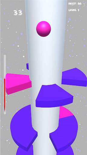 Helix Jump - Ball Crush : Helix Stack 3D screenshot 2