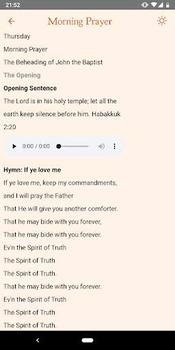 Morning and Evening Prayer / Mission of St. Clare 2 تصوير الشاشة