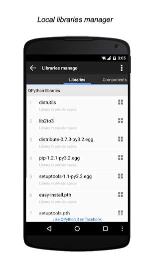 QPython 3L - Python for Android screenshot 4
