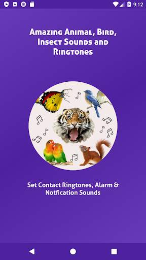 Animal, Bird, Insect Sounds and Ringtones screenshot 1