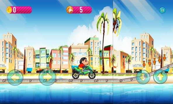 Shin Temple Chan bike Race screenshot 3