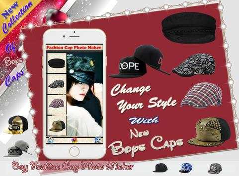 Boy Cap Photo Editor screenshot 4