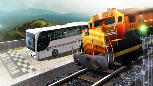 Train Vs Bus Racing screenshot 15