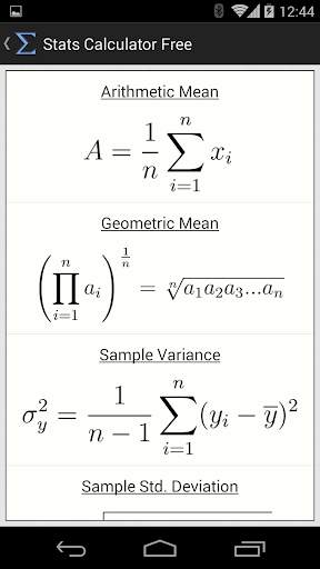 Stats Calculator Free screenshot 8