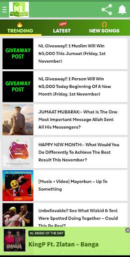 Naijaloaded Mobile App screenshot 1