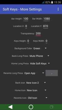 Soft Keys - More Settings screenshot 2