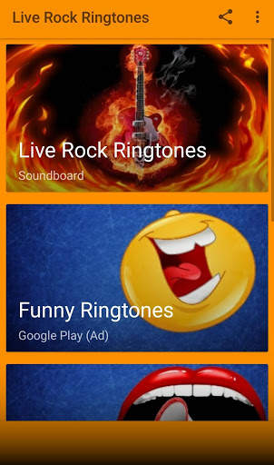 Rock Ringtones Live screenshot 1
