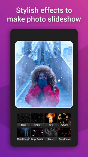 Nature Effect Particle.ly Video Status Maker screenshot 2