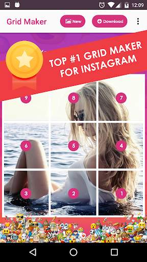 Grid Maker for Instagram - InstGrid Photo screenshot 1