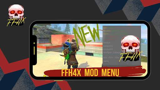 ffh4x mod menu ff screenshot 3