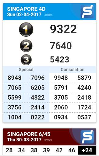 Free Live Draw 4D Results Reference screenshot 4