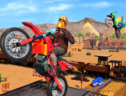 Bike Stunt Games Racing Stunts screenshot 7