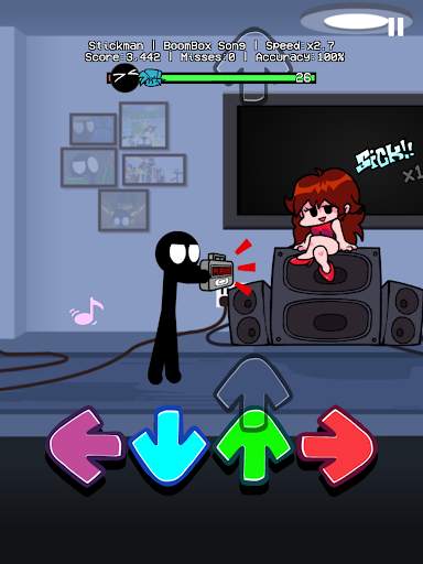 FNF Music Combat Stickman Mod screenshot 13