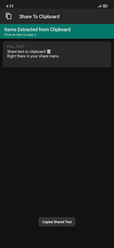 Share to Copy screenshot 2