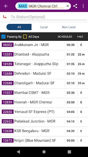 Chennai Trains screenshot 6