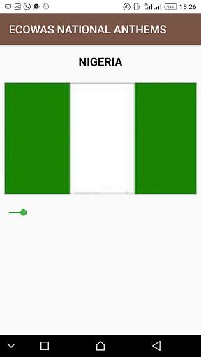 ECOWAS NATIONAL ANTHEMS 4 تصوير الشاشة
