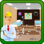 Hospital Repair- Cleanup Game logo