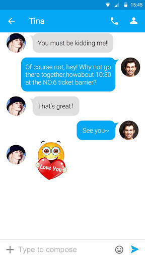(FREE) GO SMS EMOTICON STICKER screenshot 4