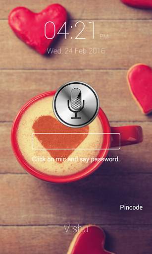 Voice Lock Screen screenshot 4