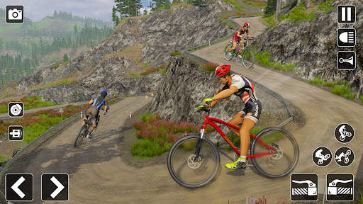 BMX Offroad Bicycle Rider Game screenshot 2