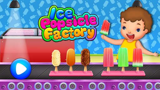 Ice Popsicle Factory: Frozen Ice Cream Maker Game screenshot 1