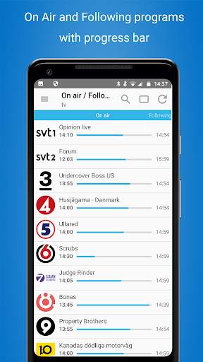 Svensk TV-tablå - Cisana TV  screenshot 3