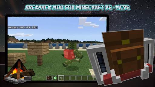 BackPack Mod For MCPE screenshot 1
