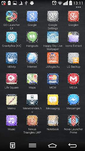 Spider Web lite Icon Pack screenshot 1