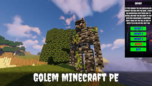 Golem Mod for Minecraft PE screenshot 2