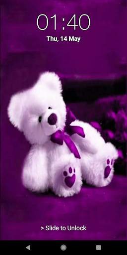 Teddy Bear Lock Screen screenshot 1