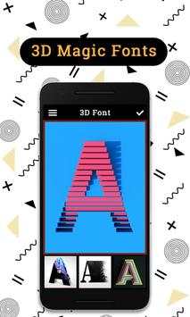 3D Magic Fonts Name Art screenshot 3