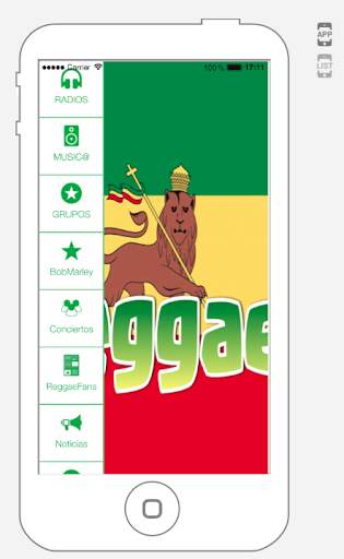 Radio Reggae. Reggae music. Reggae Radio Músic app screenshot 4