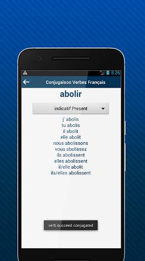 Conjugaison Verbes Français screenshot 3