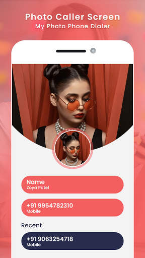 Photo Caller Screen - My Photo Phone Dialer скриншот 5