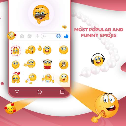 Silk Pearl Keyboard Theme screenshot 5