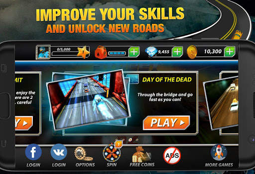Highway rider: fast racing screenshot 7