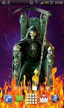 King Grim Reaper Fire LWP screenshot 1